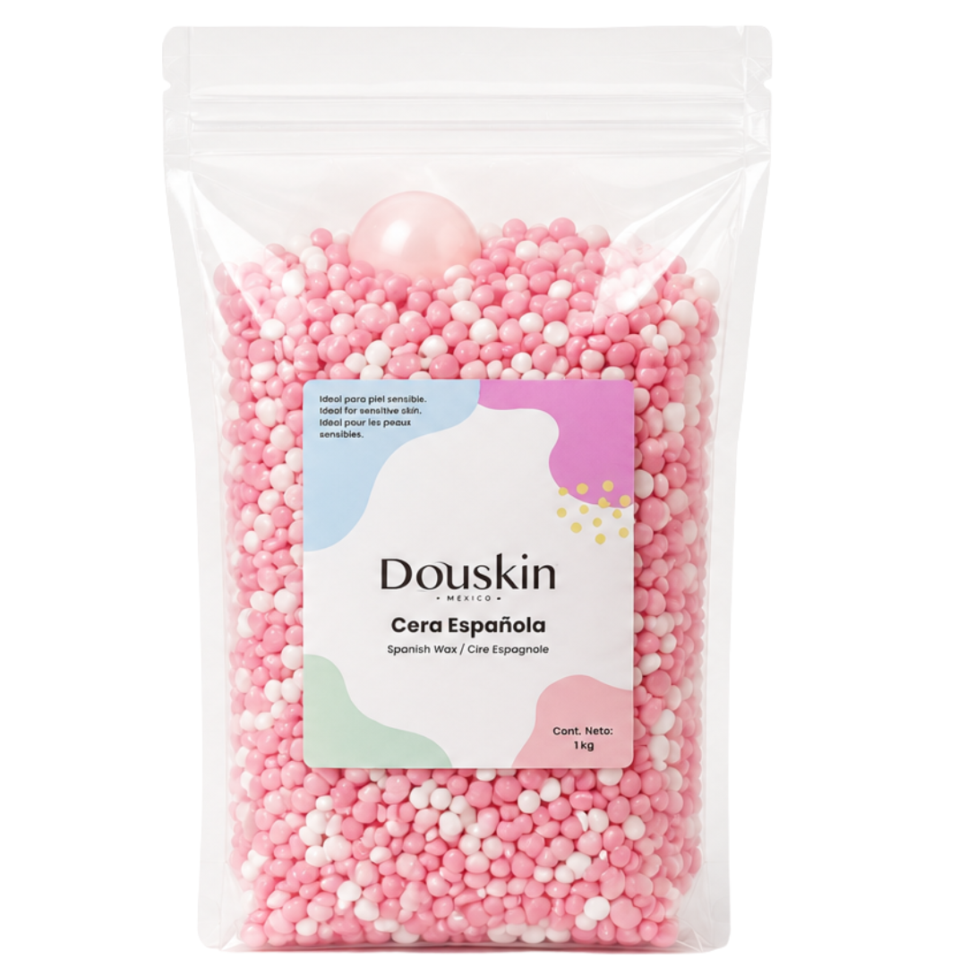💫 1Kg Cera española para Depilar Piel Sensible