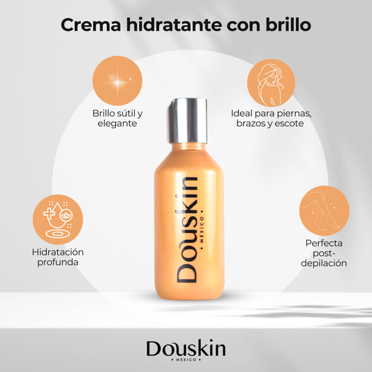 💫 Crema Bronceadora con Brillos