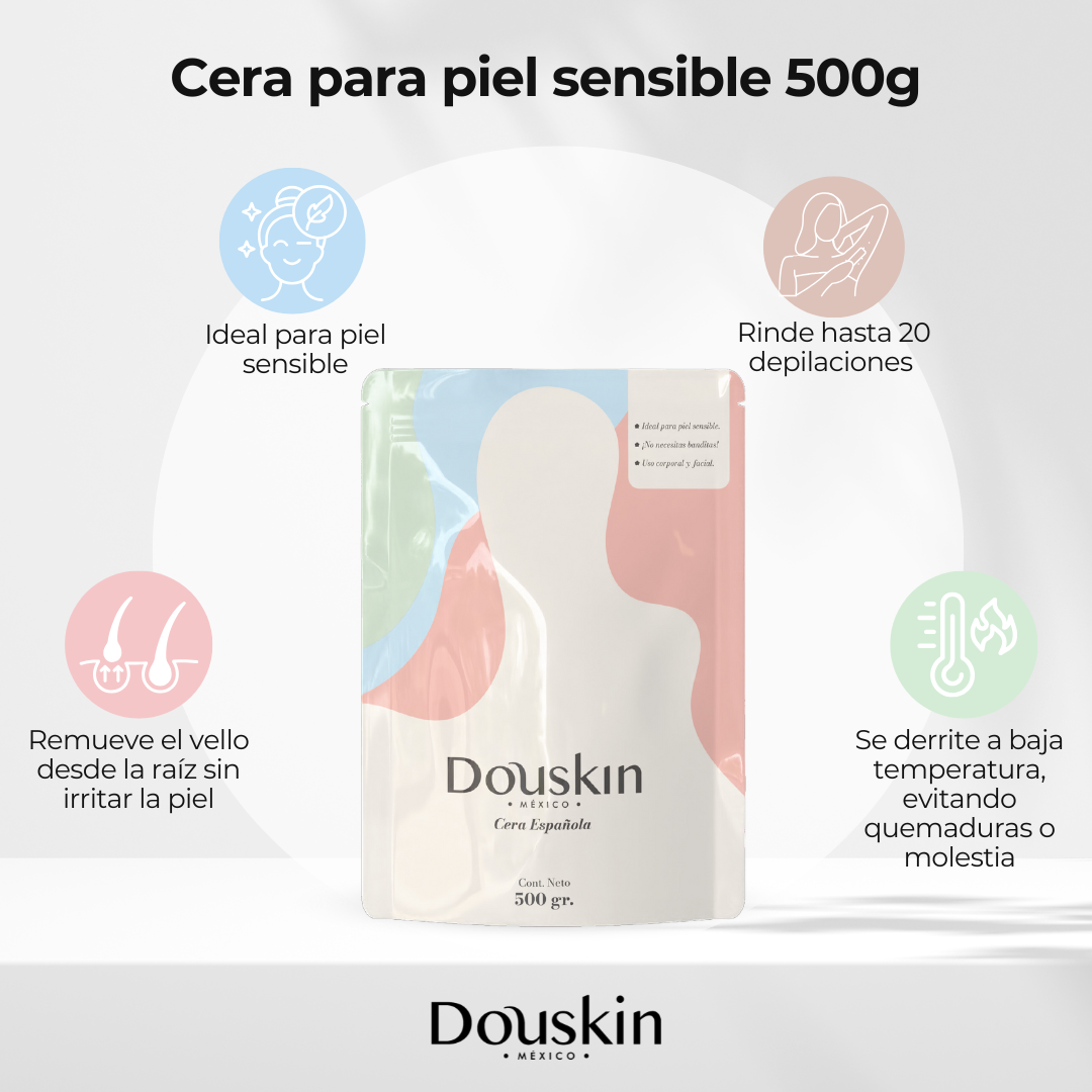 💞 Cera Española Para Piel Sensible 500g