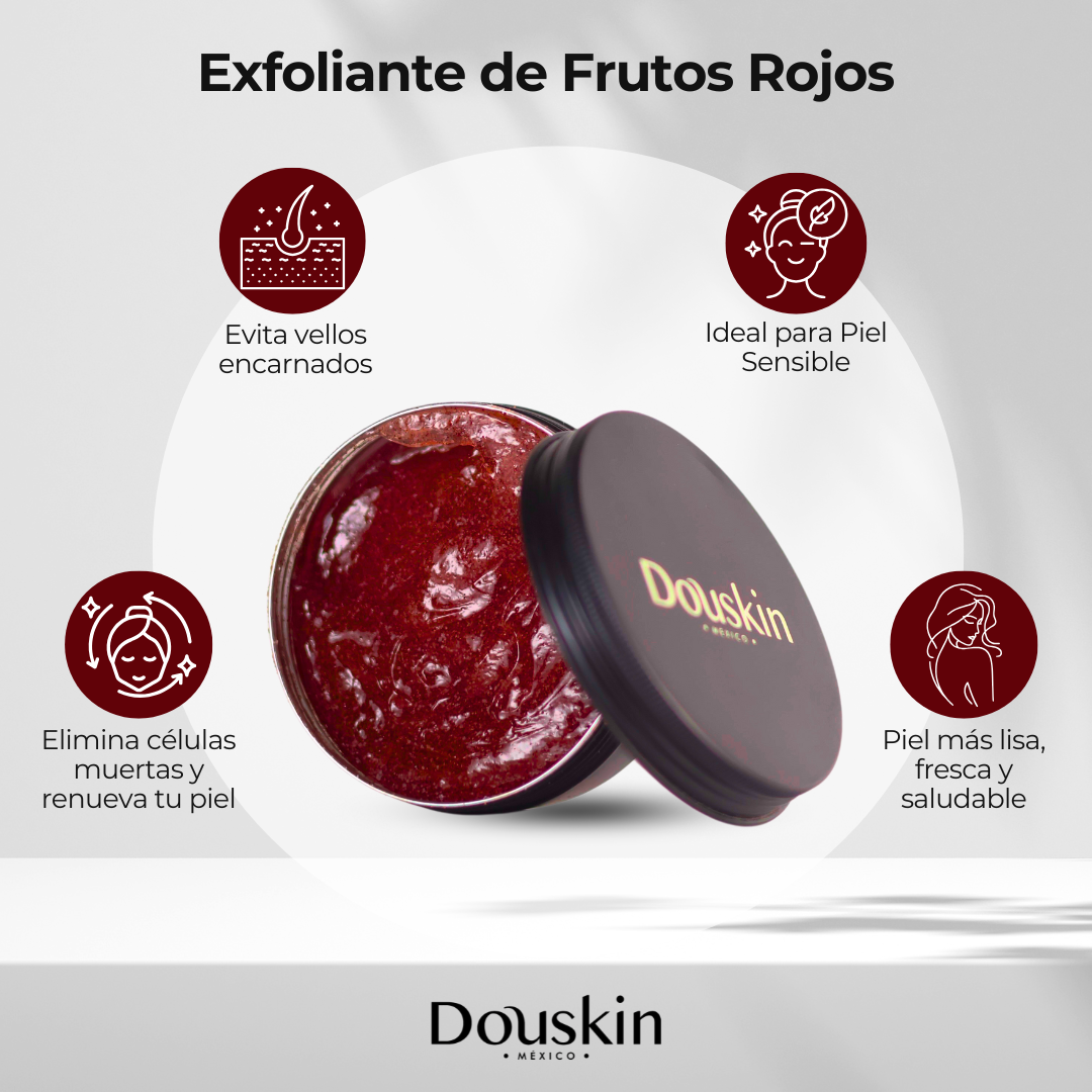 🍓 Exfoliante Corporal de Frutos Rojos