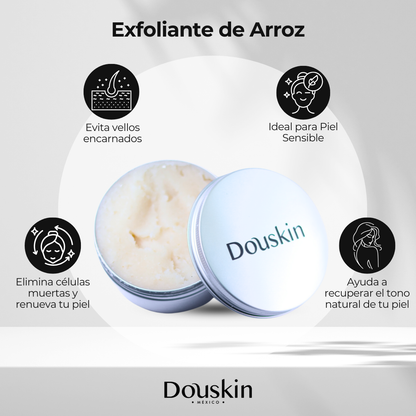 🛁 Exfoliante de arroz para piel sensible